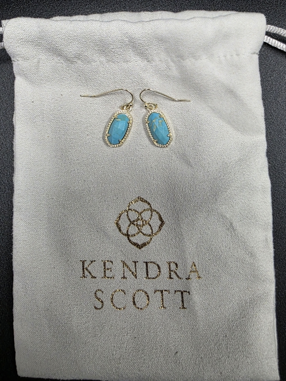 Kendra Scott Elle Drop Earring Gold